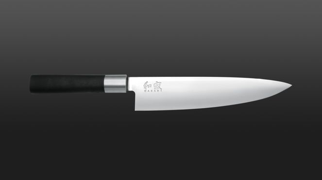 
                    Le couteau de cuisine Wasabi possède un tranchant unique.
