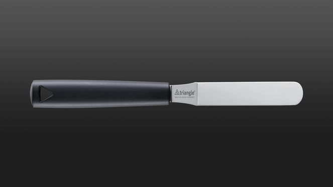 
                    La spatule à confiserie triangle® en acier inoxydable 