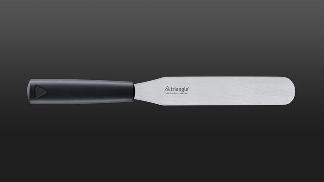 
                    La grande spatule triangle® 20 cm en acier inoxydable
