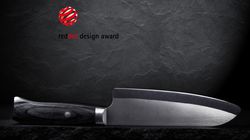 Нож для мяса / ветчины, Kyocera Black Santoku Keramikmesser
