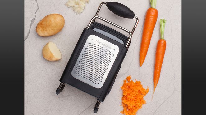 
                    The multifunctional grater for perfect grating results