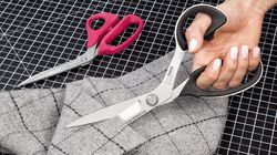 serrated scissors