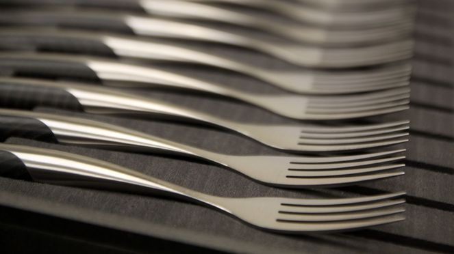 
                    swiss steak fork set by sknife, sole manufacturer of fork series