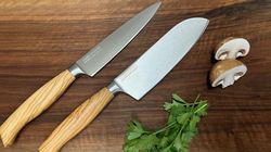Нож для мяса / ветчины, Wok Santoku