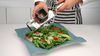 
                    Microplane fine grater with useful finger protector