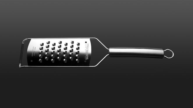 
                    cheese grater made from stainless steel