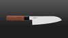 
                    Red Wood Santoku - the Japanese chef's knife