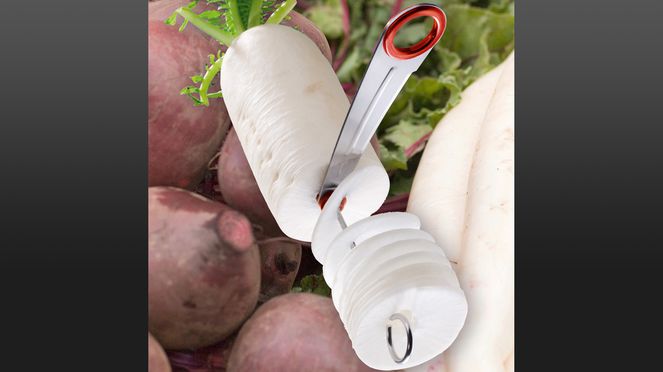 
                    use of the radish cutter