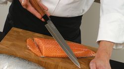 Kai Seki Magoroku Red Wood Messer, Нож Red Wood Yanagiba