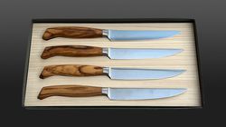 World of Knives - made in Solingen Messer, Wok Steakmesserset