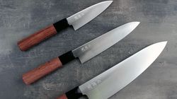 Kai Seki Magoroku Red Wood knives, utility knife Red Wood